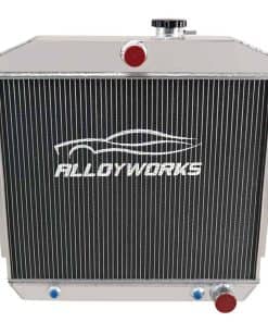 Radiador de aluminio de 3 filas ALLOYWORKS para Chevy Bel