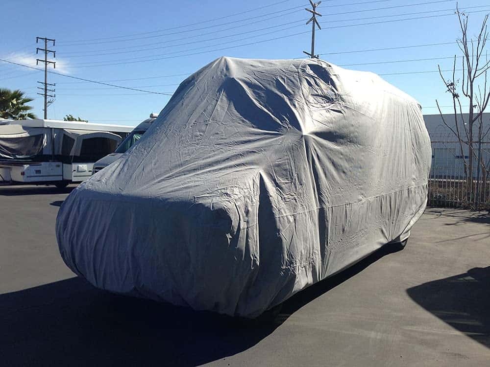 CarsCover Cubierta impermeable para RV de clase B de techo - Imagen 3
