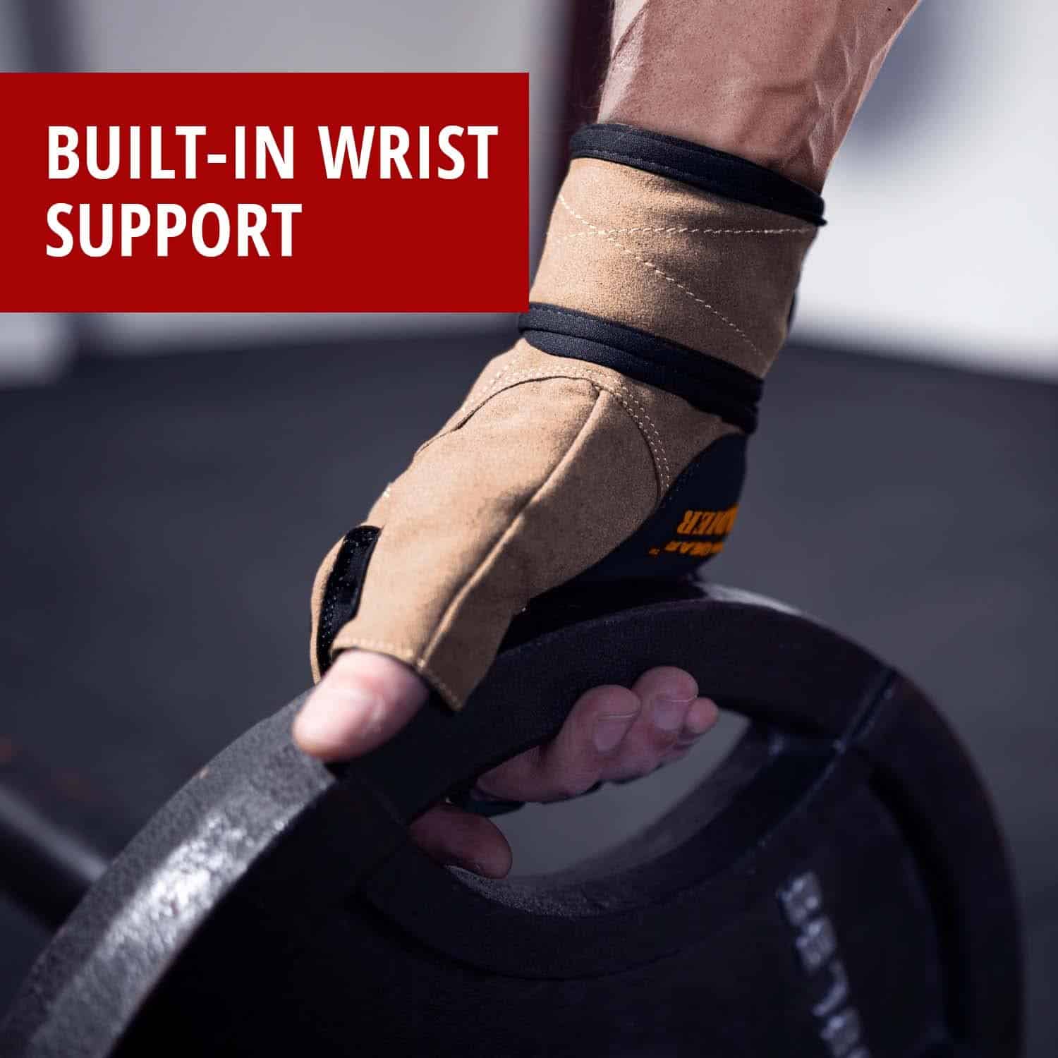 Guantes de levantamiento de pesas para -Desert Tan - Imagen 7