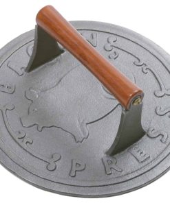 Prensa de Parrilla Redonda de Hierro Fundido Norpro 1401 de