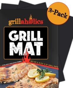 Juego de 3 tapetes para parrilla Grillaholics - Tapetes