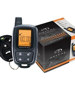 Sistema de seguridad Avital 3305L de 2 vías con control