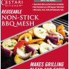 Cestari BBQ Grill Mats Juego de 2 - Rejillas de Parrilla