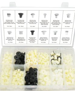 SWORDFISH 60530 - Juego de 350 tornillos de remache/tuerca