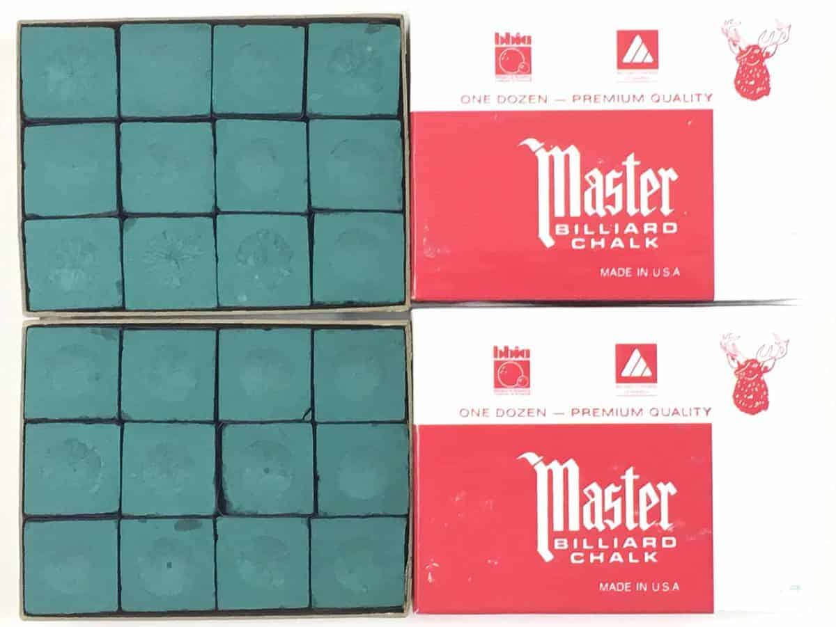 2 Cajas de Master Chalk - 24 Piezas para Puntas de Palos de