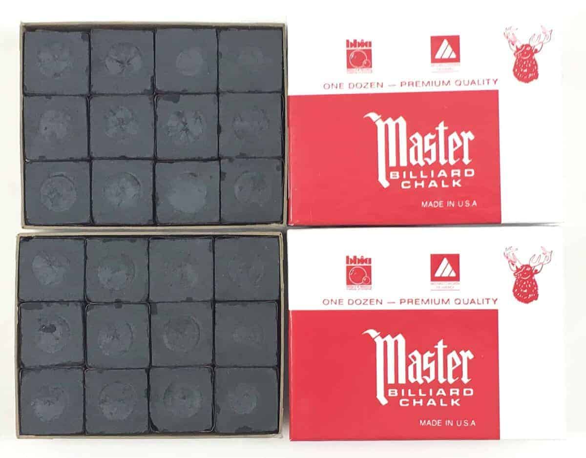 2 Cajas de Tizas Master - 24 Piezas para Puntas -Negro