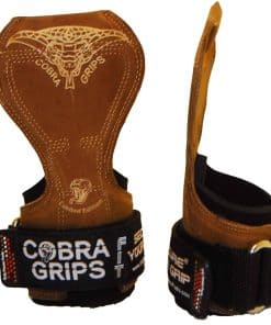 Cobra Grips FIT Guantes de Levantamiento de Pesas de Cuero