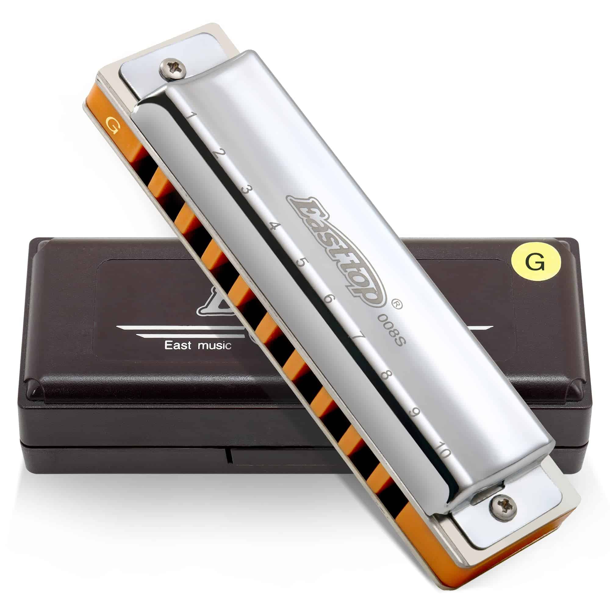 Armónica Blues Profesional Diatónica de 10 Orificios en G - Imagen 6