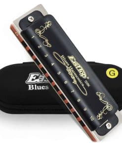 Armonica East top en G 10 Agujeros 20 Tonos 008K Blues Harp