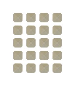 Briquetas de cerámica Delta Heat Grills - Paquete de 20