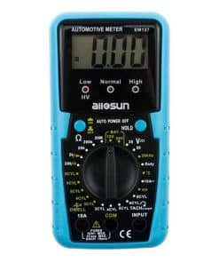 ALLOSUN EM127 Multímetro Digital Automotriz RPM Dwell