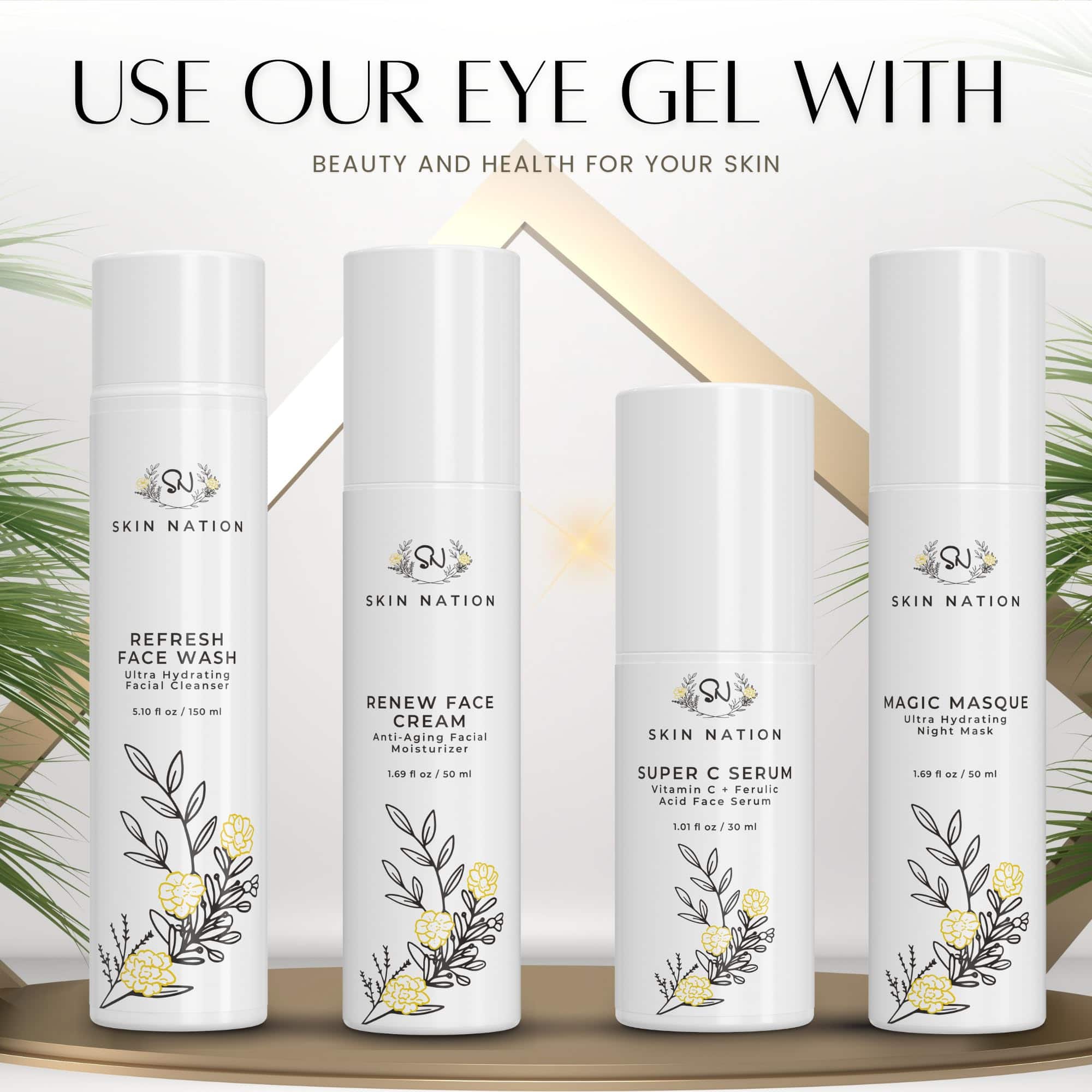 Gel para ojos rejuvenecedor Skin Nation, súper hidratante - Imagen 6