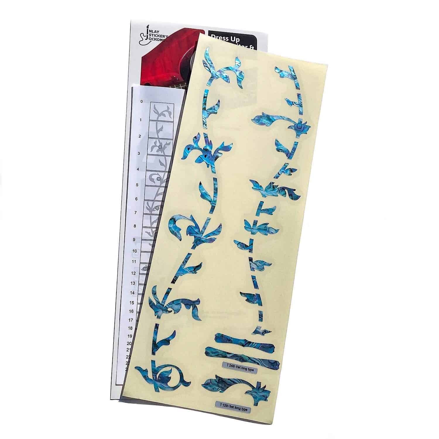 Calcomanías/Estampillas Inlaystickers (FT-050TG-AZUL) - Imagen 6