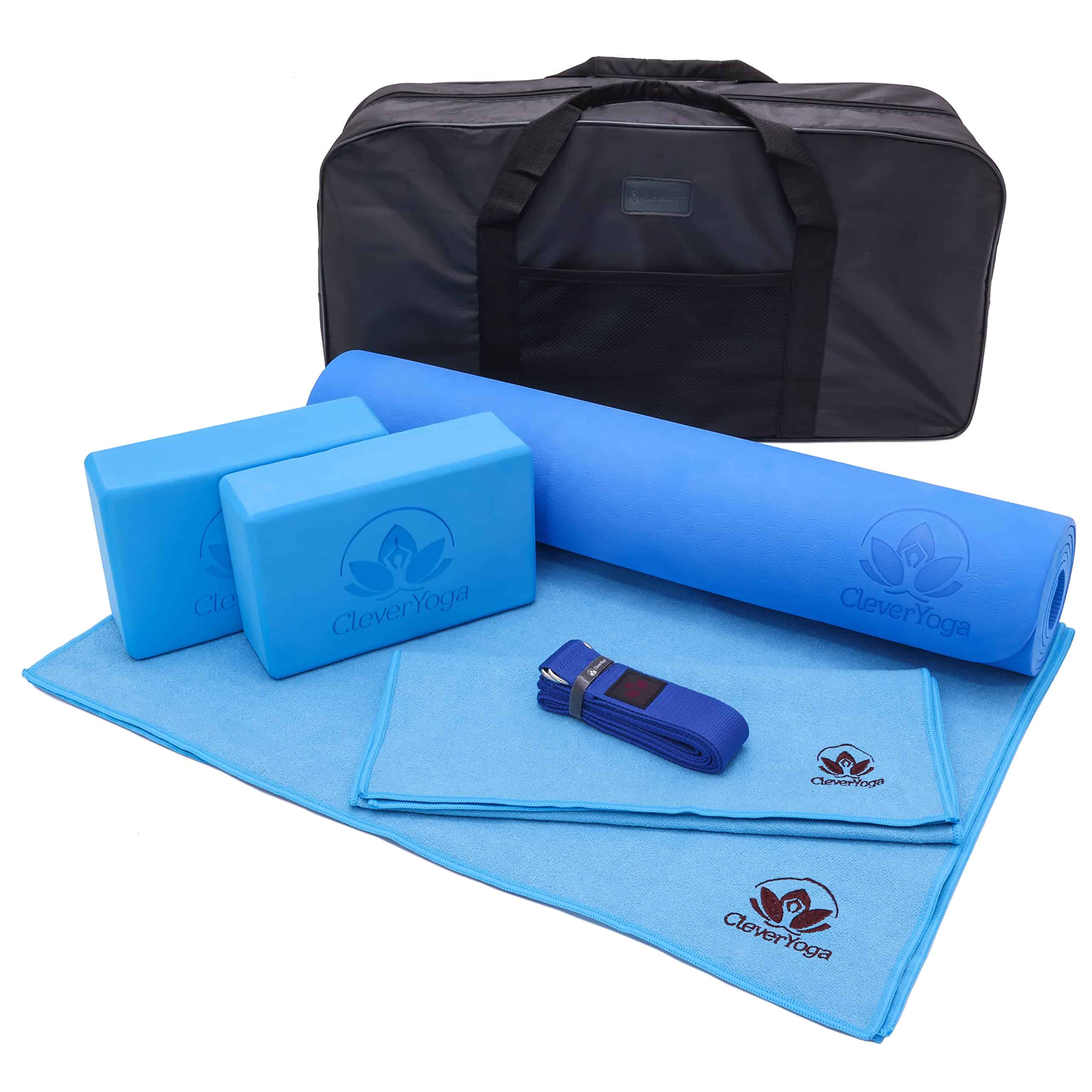 Kit de Yoga Clever - 7 Piezas para Mujeres y Hombres,