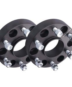 Juego de 2 Espaciadores de Rueda Hubcentricos Negros de