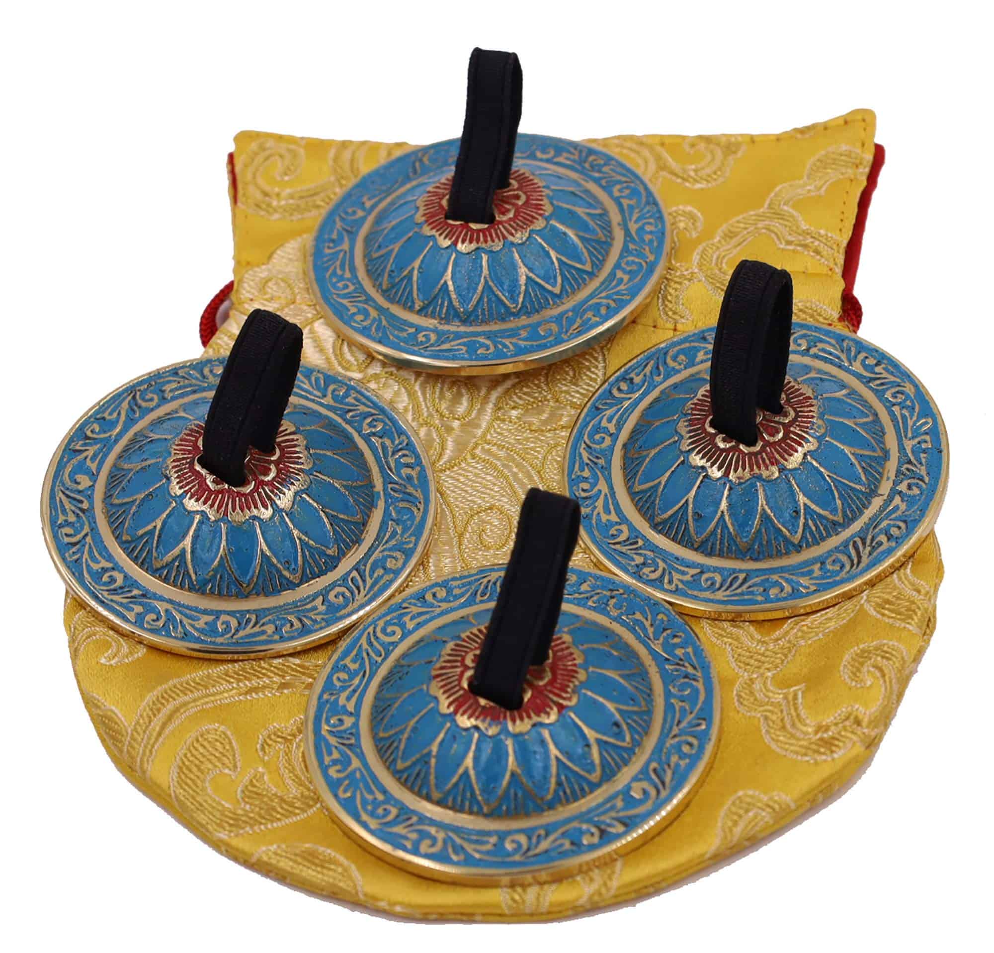 2 Pares de Zills de Dedos de Latón Profesional para Danza - Imagen 5