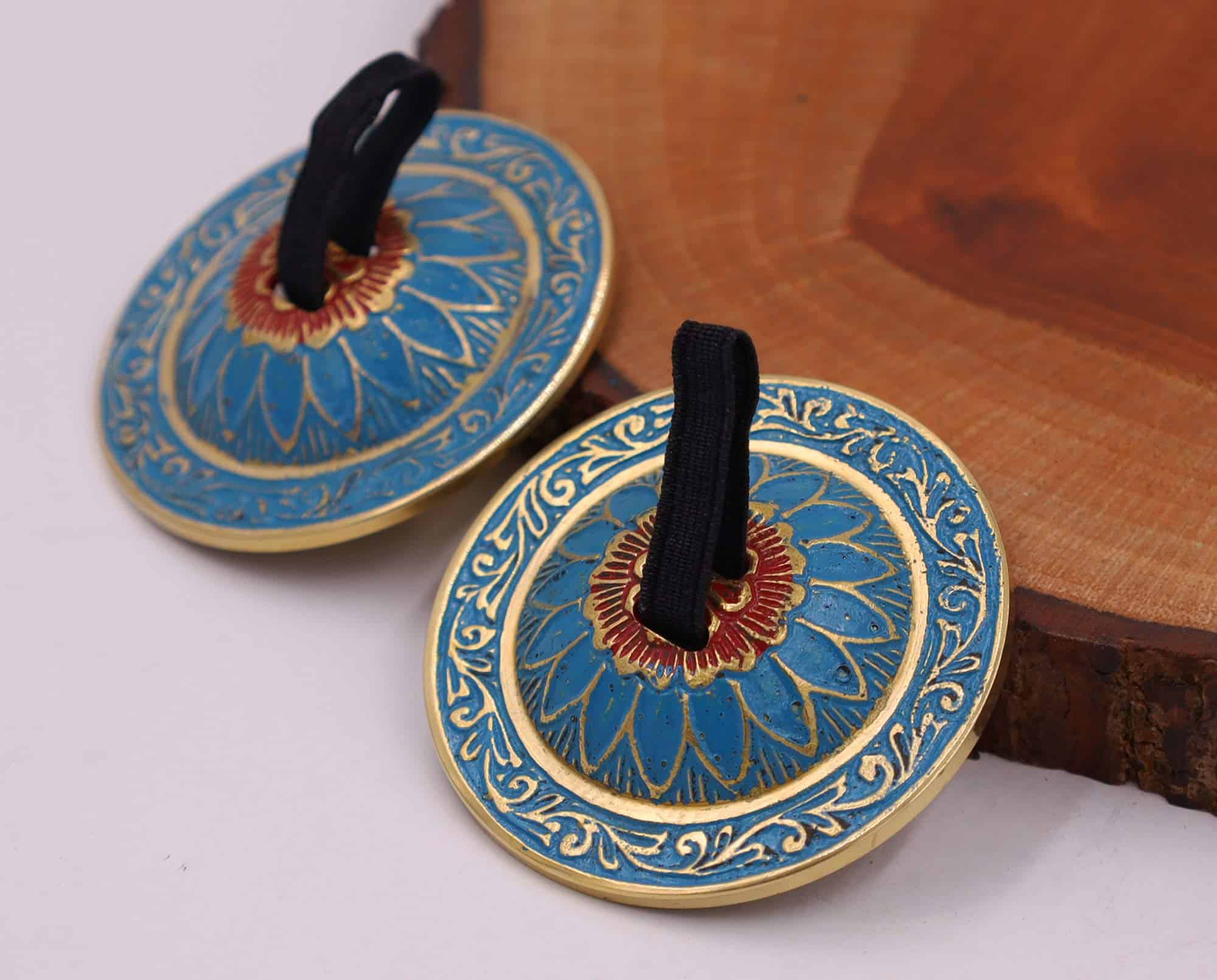 2 Pares de Zills de Dedos de Latón Profesional para Danza - Imagen 8