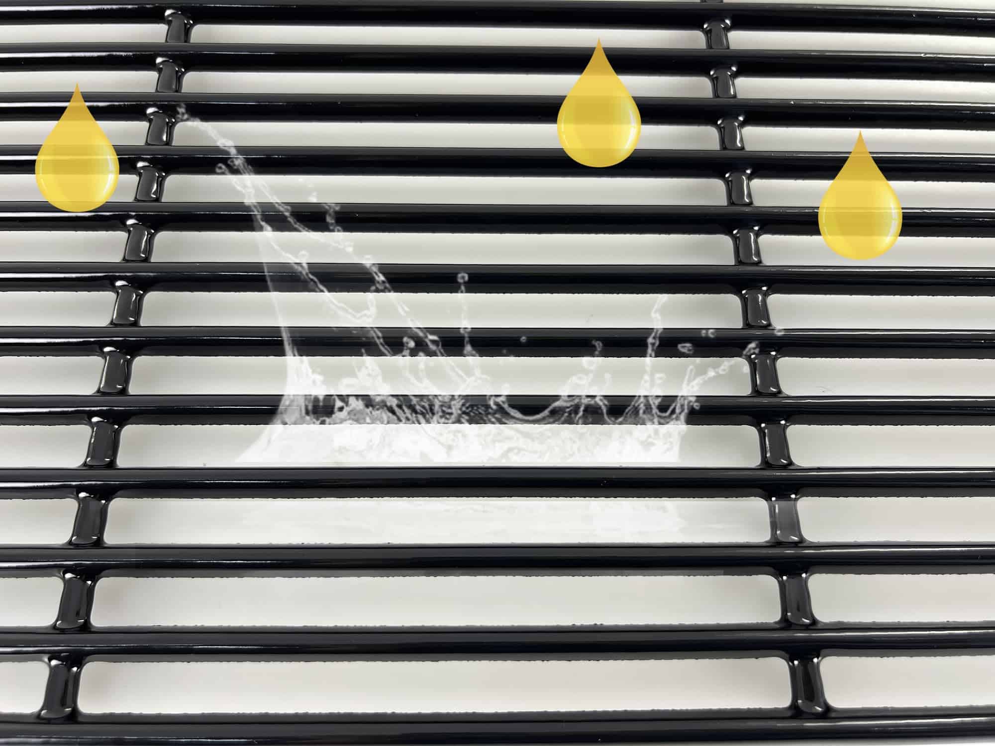 Rejilla de cocina de hierro fundido esmaltado con - Imagen 6