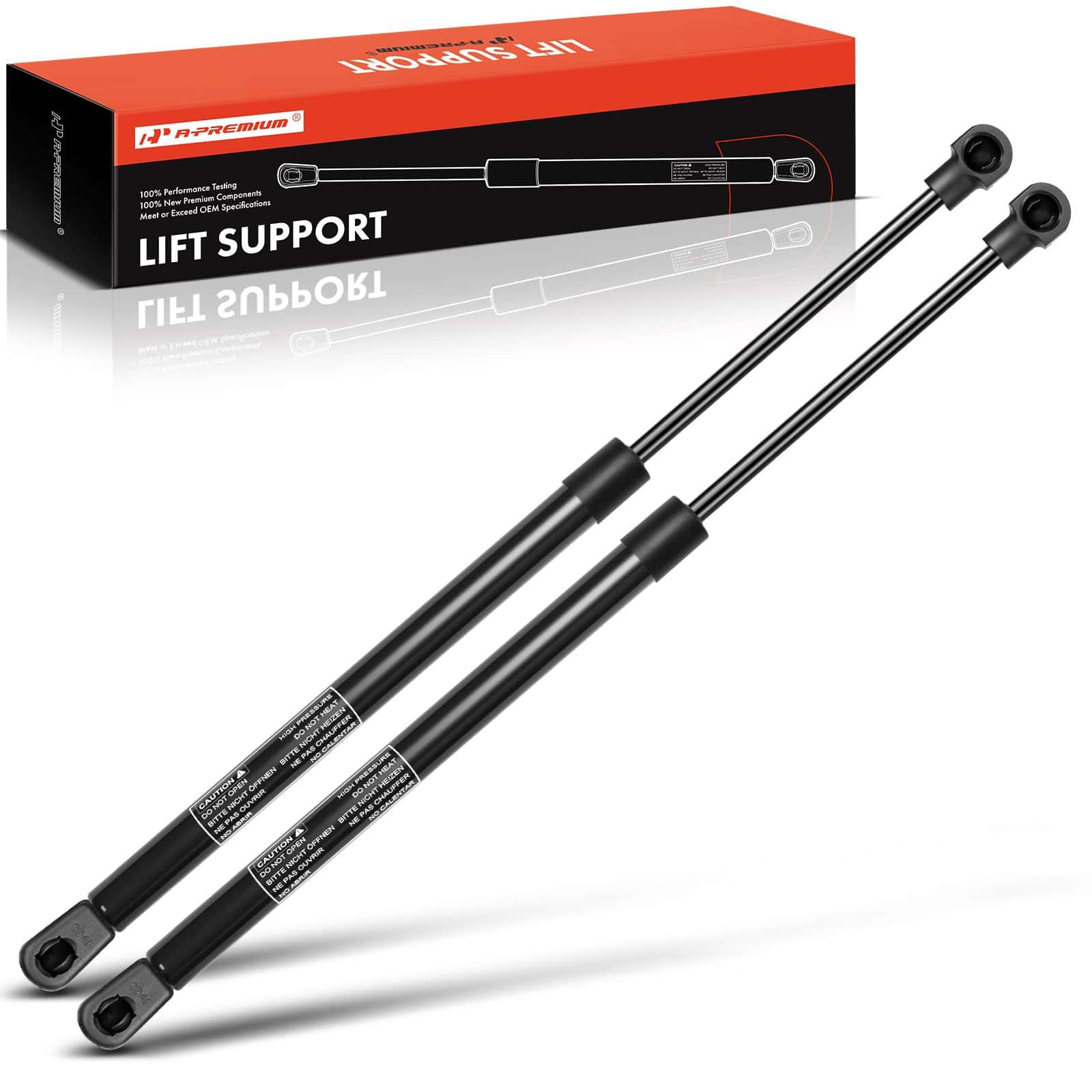A-Premium Amortiguadores de Elevación Traseros Compatible