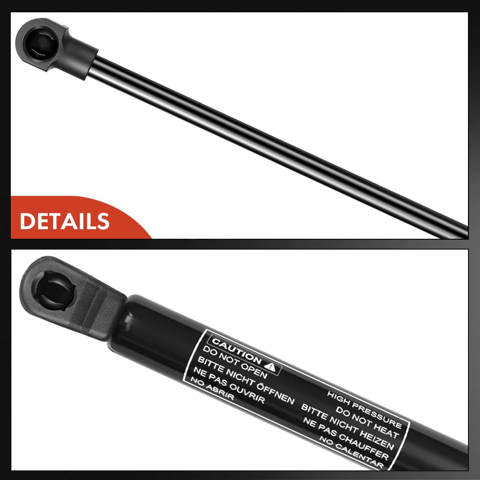 Amortiguadores de levantamiento de la tapa trasera - Imagen 10