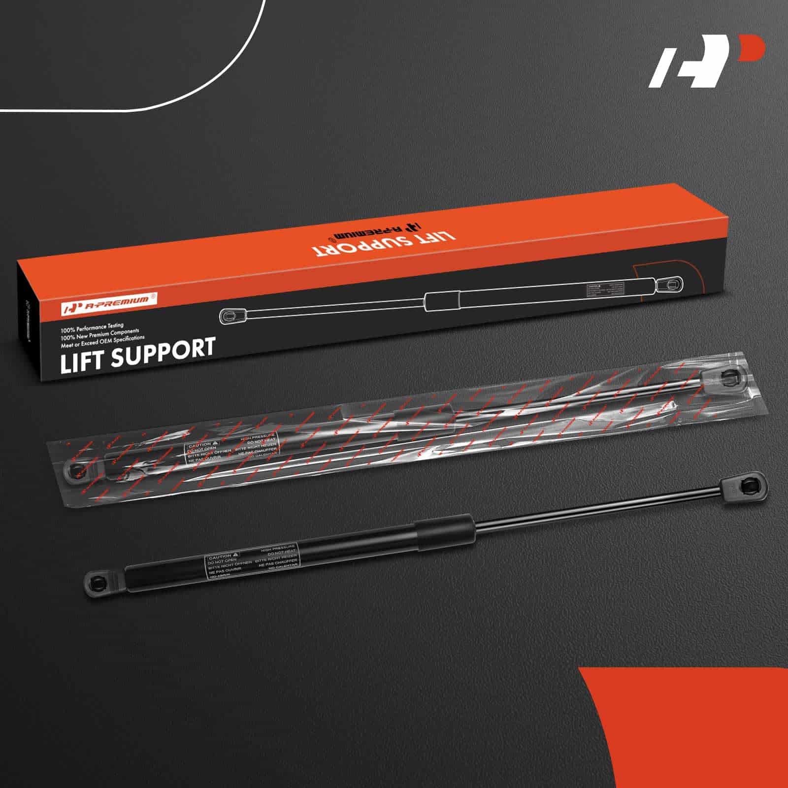 Amortiguadores de elevación de la puerta trasera A-Premium, - Imagen 3