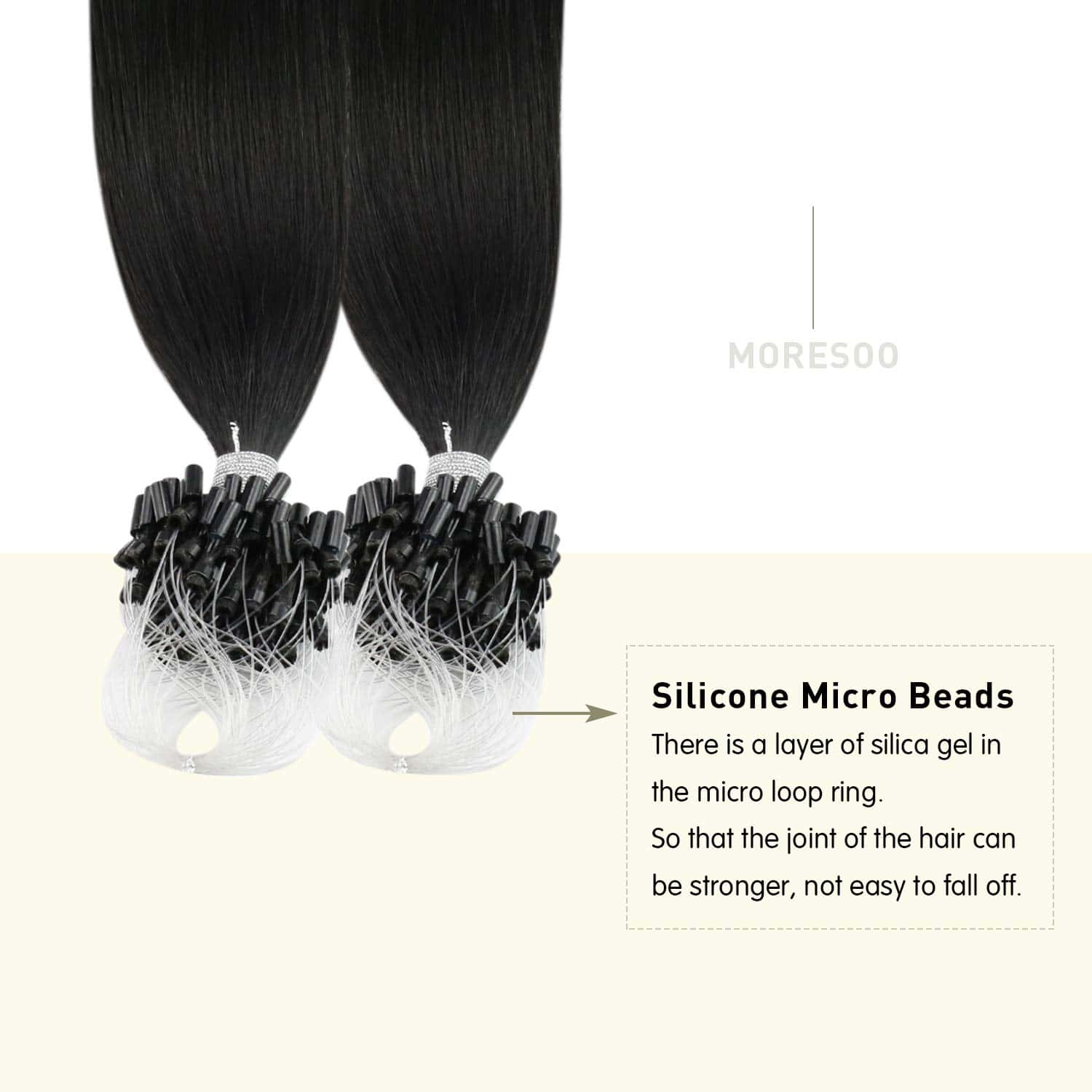 Extensiones de Cabello Moresoo de Microesferas Cabello - Imagen 4