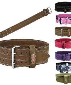 Cinturón de levantamiento de pesas MRX de -Brown