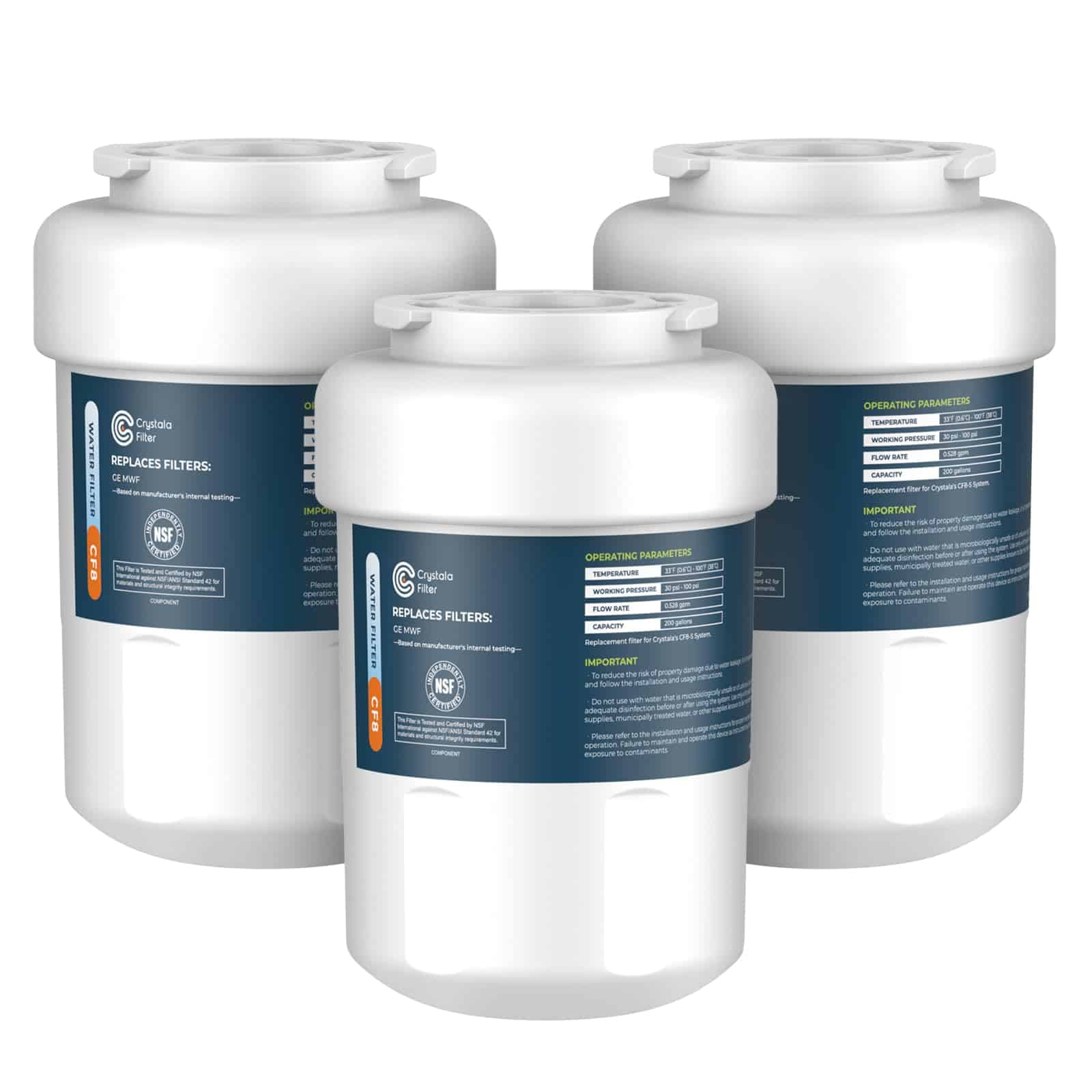 Filtro de Agua Crystala Compatible con MWF SmartWater,