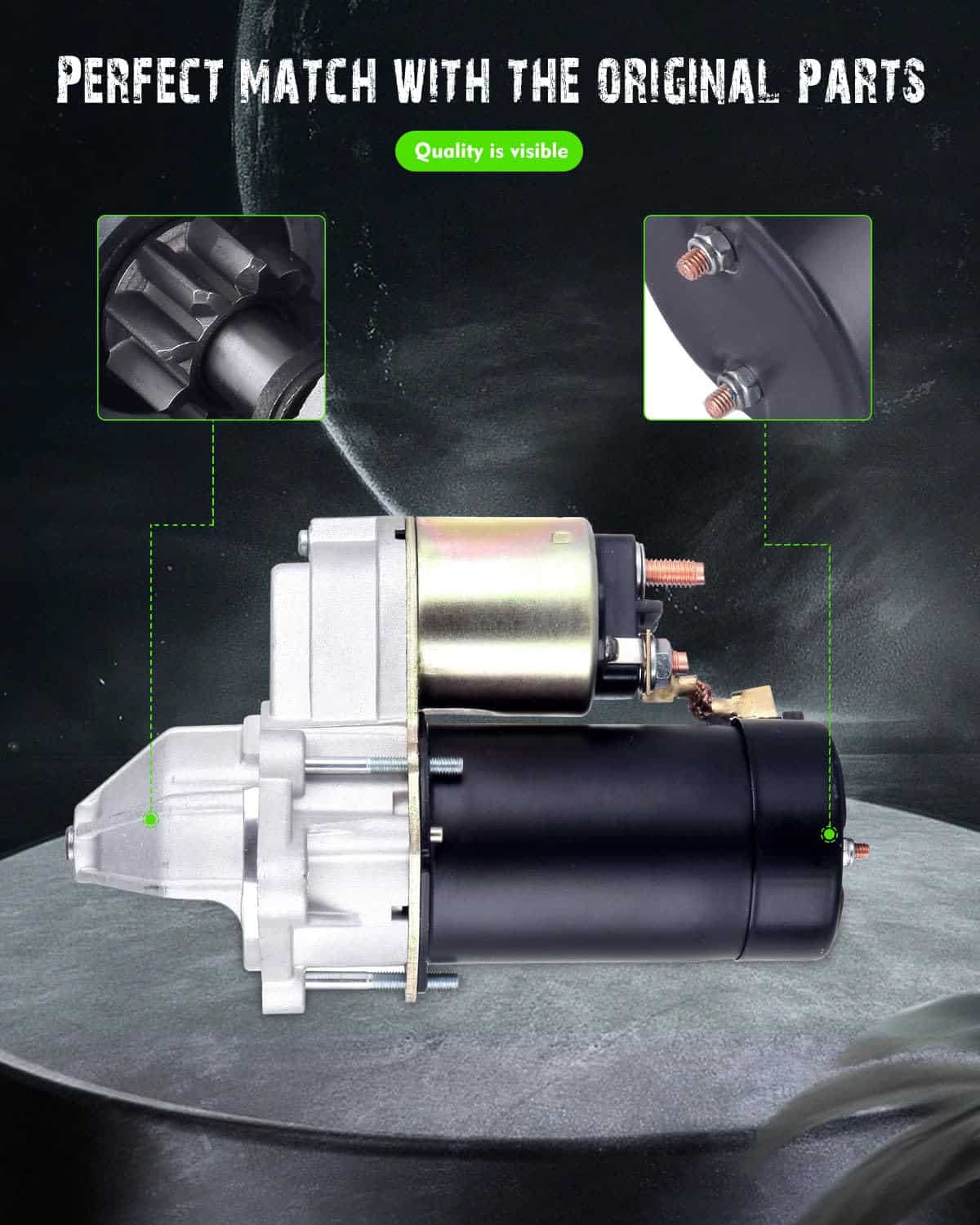 Motor de arranque SCITOO SPR0002 17667N 1991-1992 para - Imagen 6