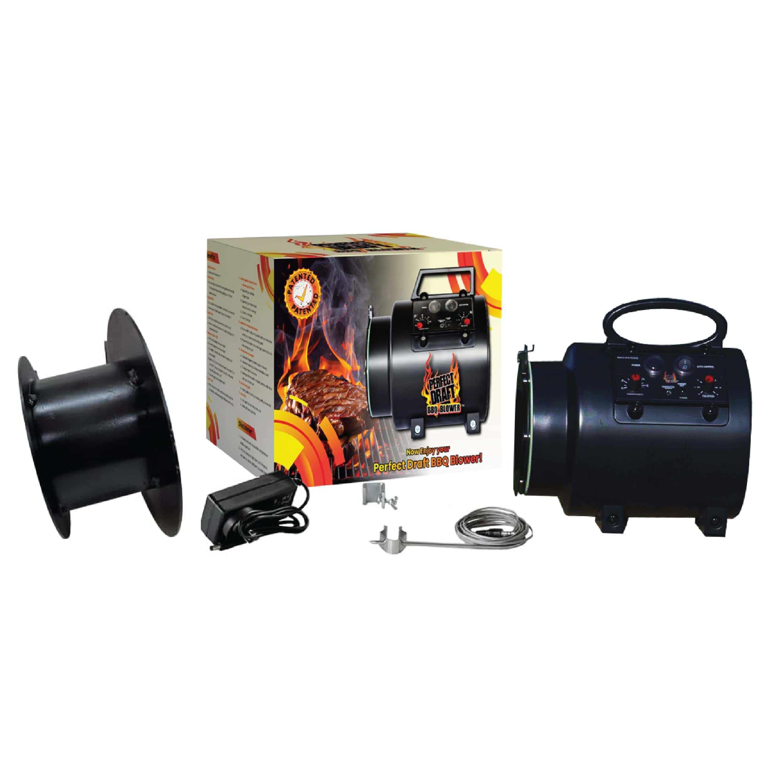 Soplador de Barbecue Perfect Draft 4.0 para Parrilla Offset