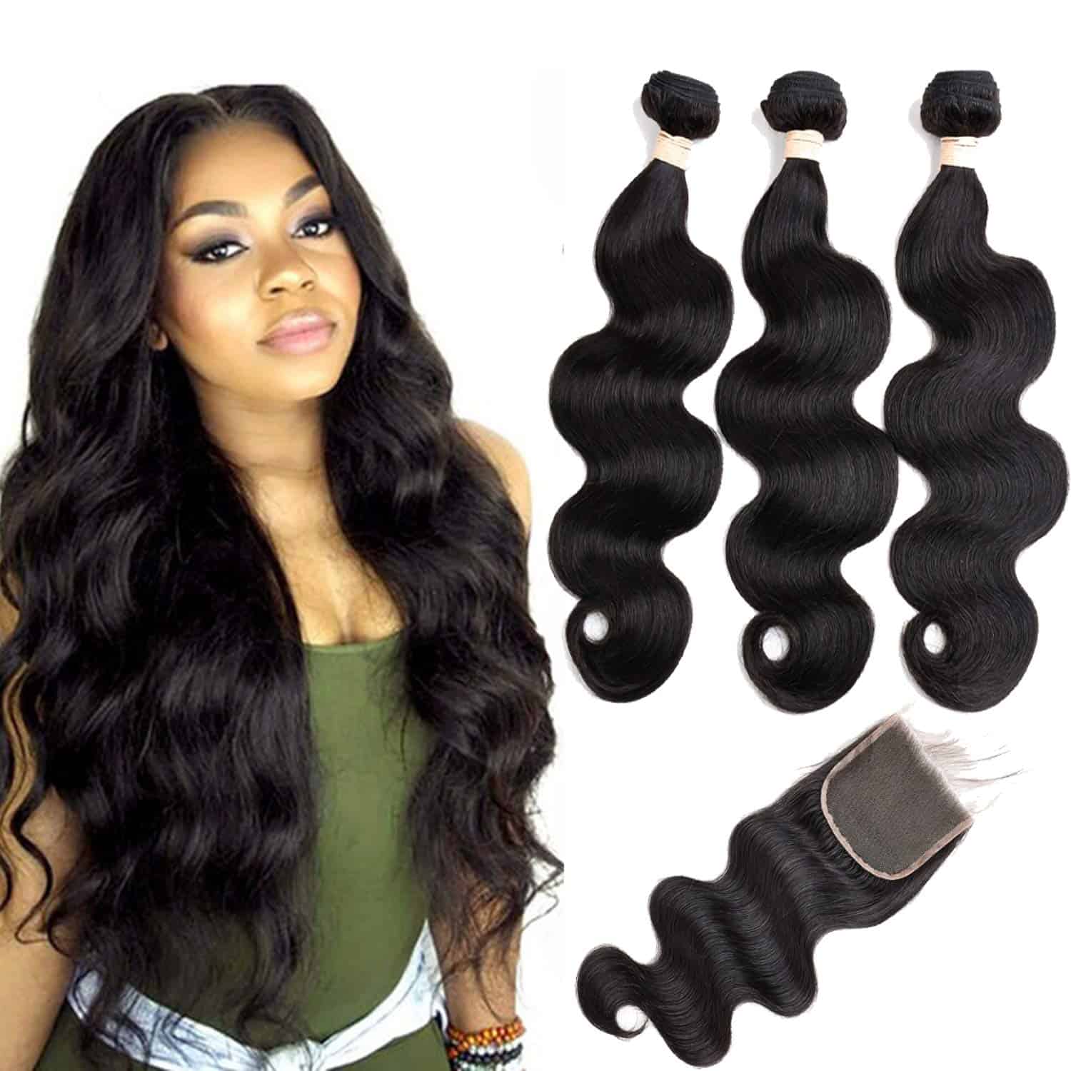 Paquetes de cabello ondulado para el cuerpo Beauhair con