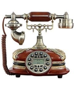 Teléfono de casa vintage con cable TelPal, teléfonos fijos