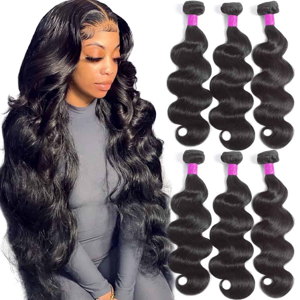 Flady Hair 10A Extensiones de Cabello Virgen Ondulado