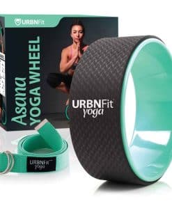 Rueda de Yoga URBNFit - Rodillo de 12 pulgadas Diseñado