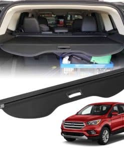Cubierta de maletero retráctil Vesul Compatible con Ford