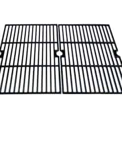 Rejilla de cocina de hierro fundido recubierto -Negro