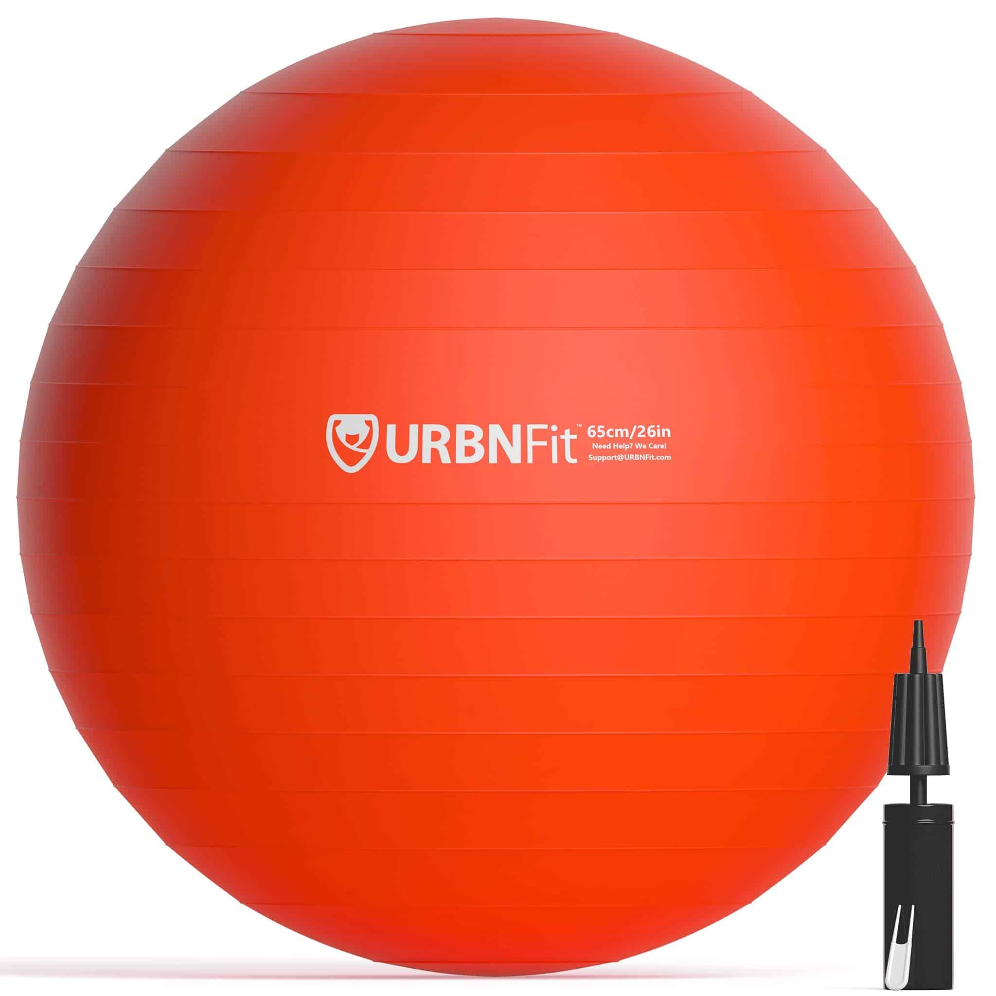 Pelota de Ejercicio URBNFit - Pelota de Yoga -Rojo
