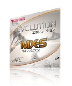 Goma de Ping Pong Tibhar Evolution MX-S (Negra, 1.7-1.8mm)