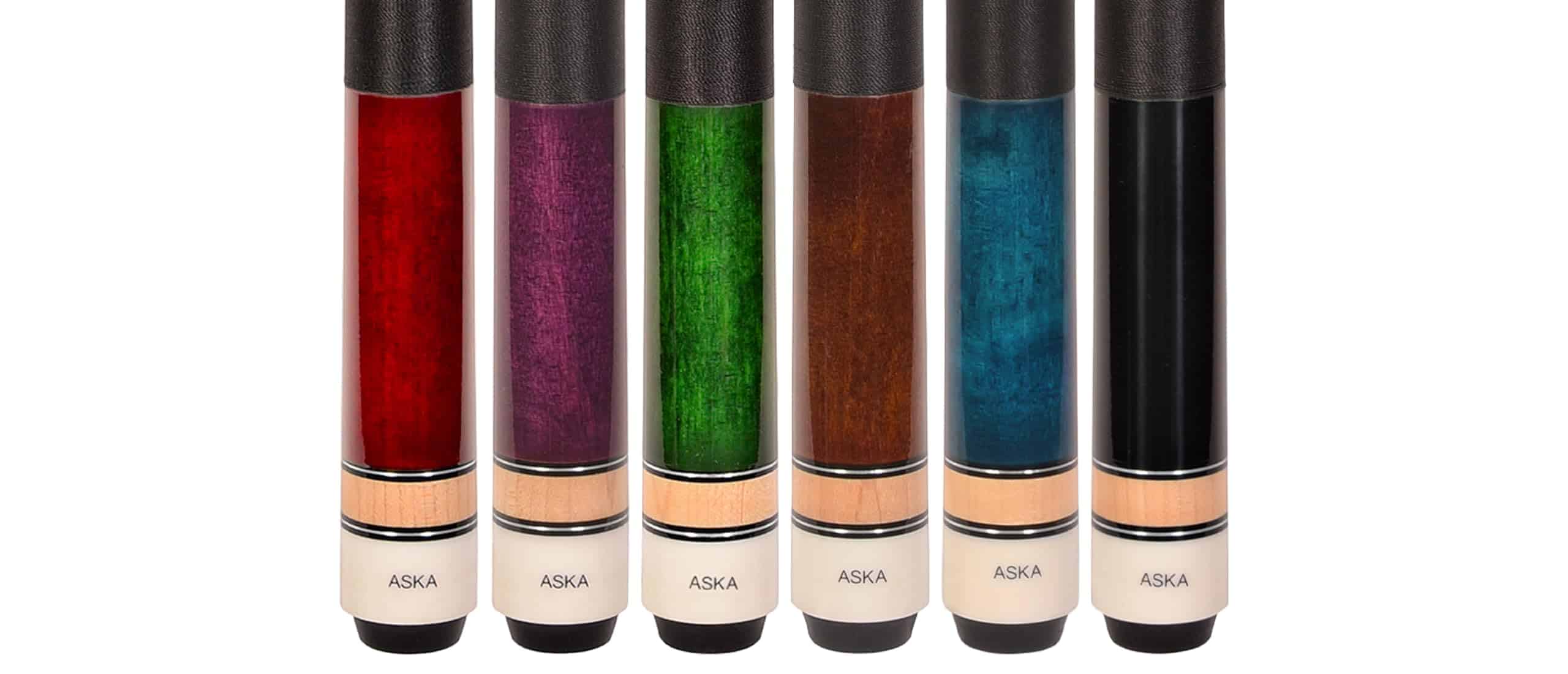 Set de 6 Palos de Billar Aska L2, 58" de Arce Canadiense de - Imagen 5