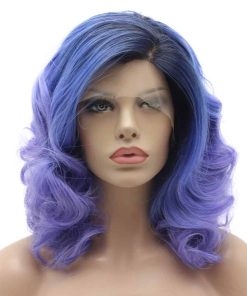 Pelucas de encaje sintético resistente al calor de alta