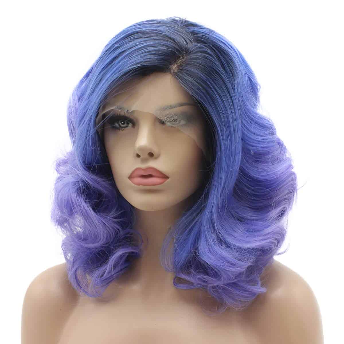 Pelucas de encaje sintético resistente al calor de alta - Imagen 4