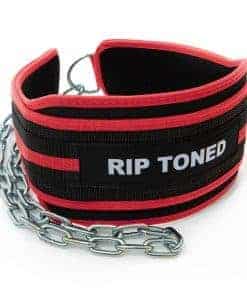 Cinturón Rip Toned para Levantamiento de -Rojo