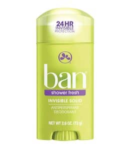 Desodorante Antitranspirante en Barra Ban Invisible Sólido
