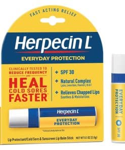Protector Labial Herpecin L SPF 30 0.10 oz (Paquete de 10)