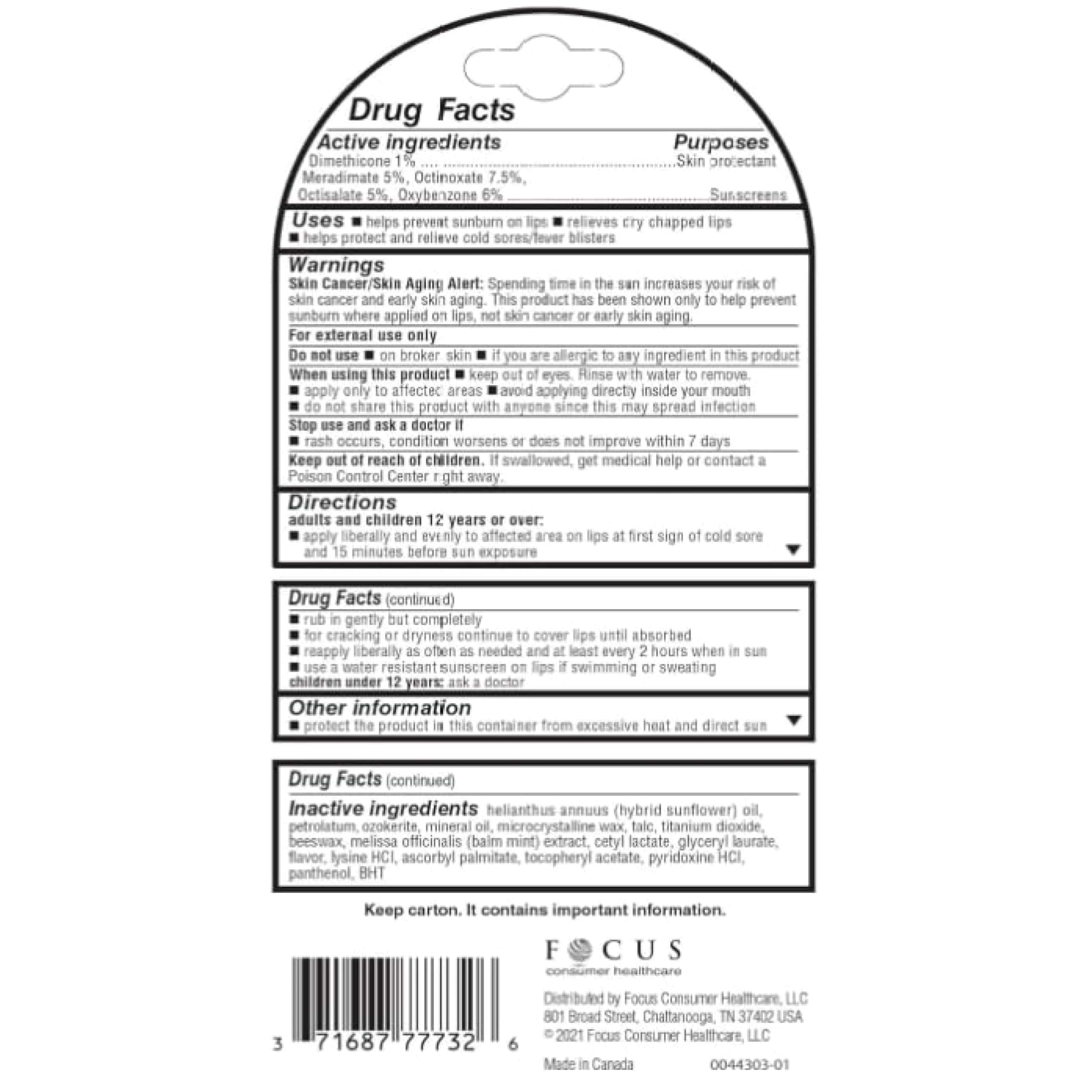 Protector Labial Herpecin L SPF 30 0.10 oz (Paquete de 10) - Imagen 6