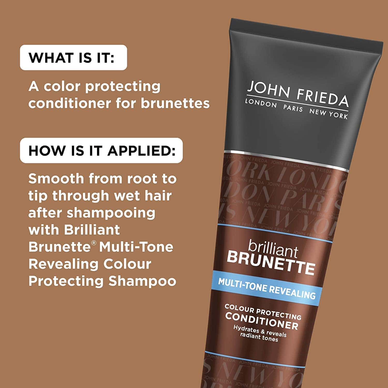 Acondicionador John Frieda Brilliant Brunette Multi-Tone - Imagen 6