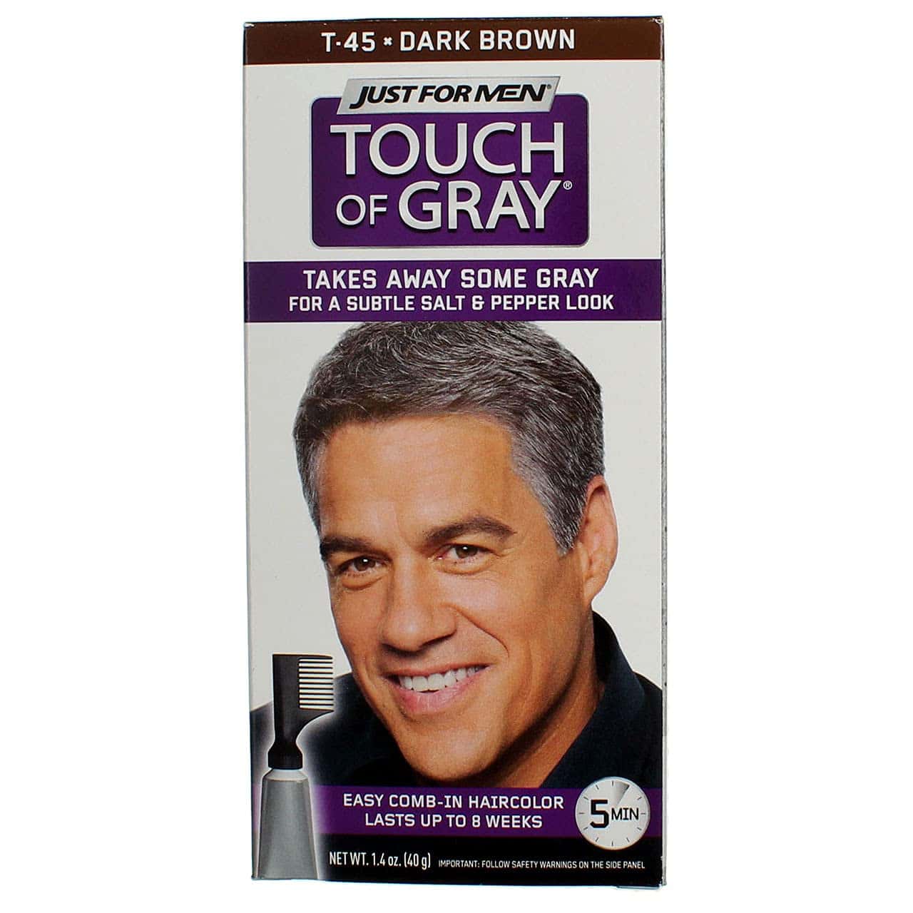JUST FOR MEN Tratamiento de Cabello Touch of Gray T-45 - Imagen 4