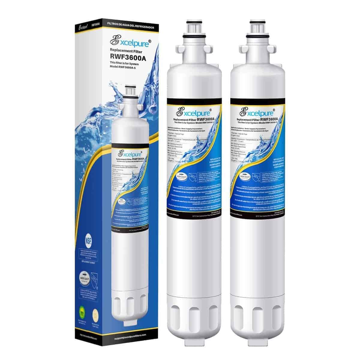 Filtro de Agua de Repuesto EXCELPURE RPWF para GE RPWF (NO