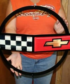 Letrero metálico grande para Corvette C4 1984-1990 27" x 19"