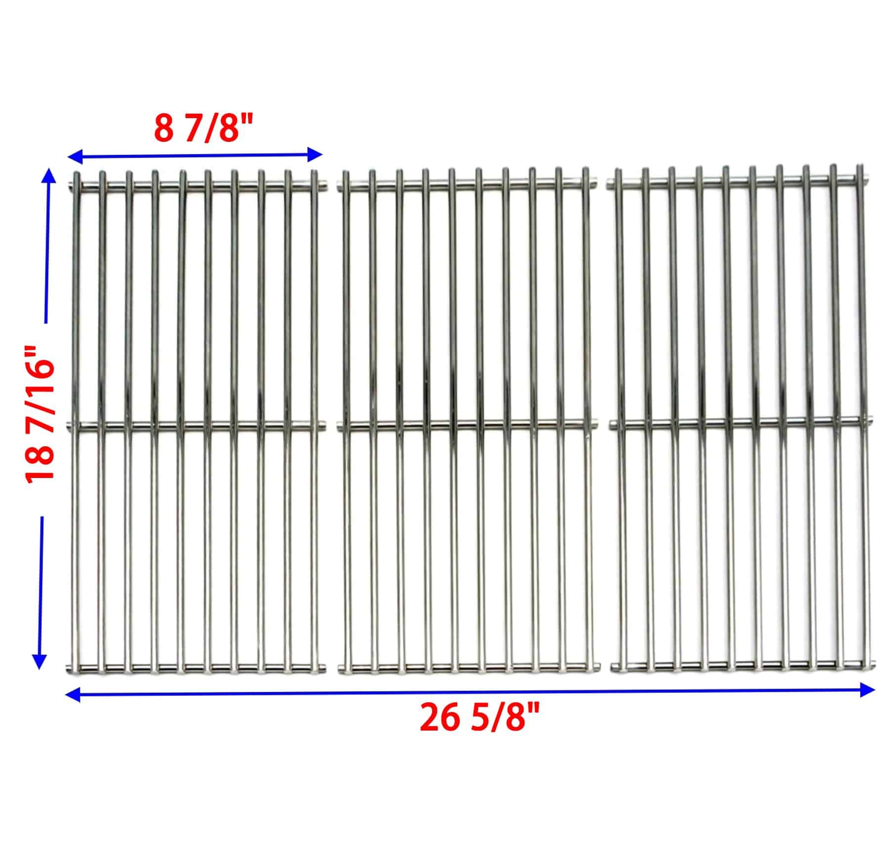 Rejillas de cocción de acero inoxidable sólido -.16138110 - Imagen 3